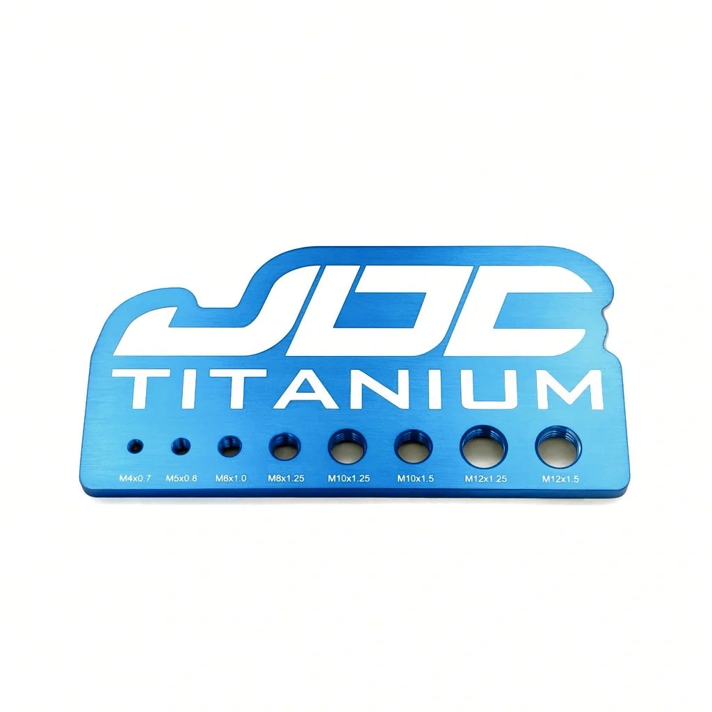 JDC Titanium Bolt Measuring Gauge - The Perfect Tool to Help You Measure Your Bolts! - Graveyard Performance