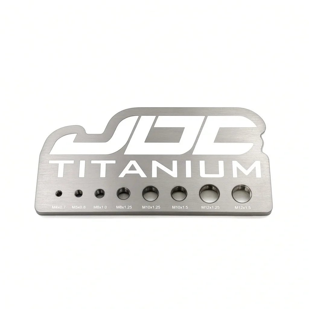 JDC Titanium Bolt Measuring Gauge - The Perfect Tool to Help You Measure Your Bolts! - Graveyard Performance