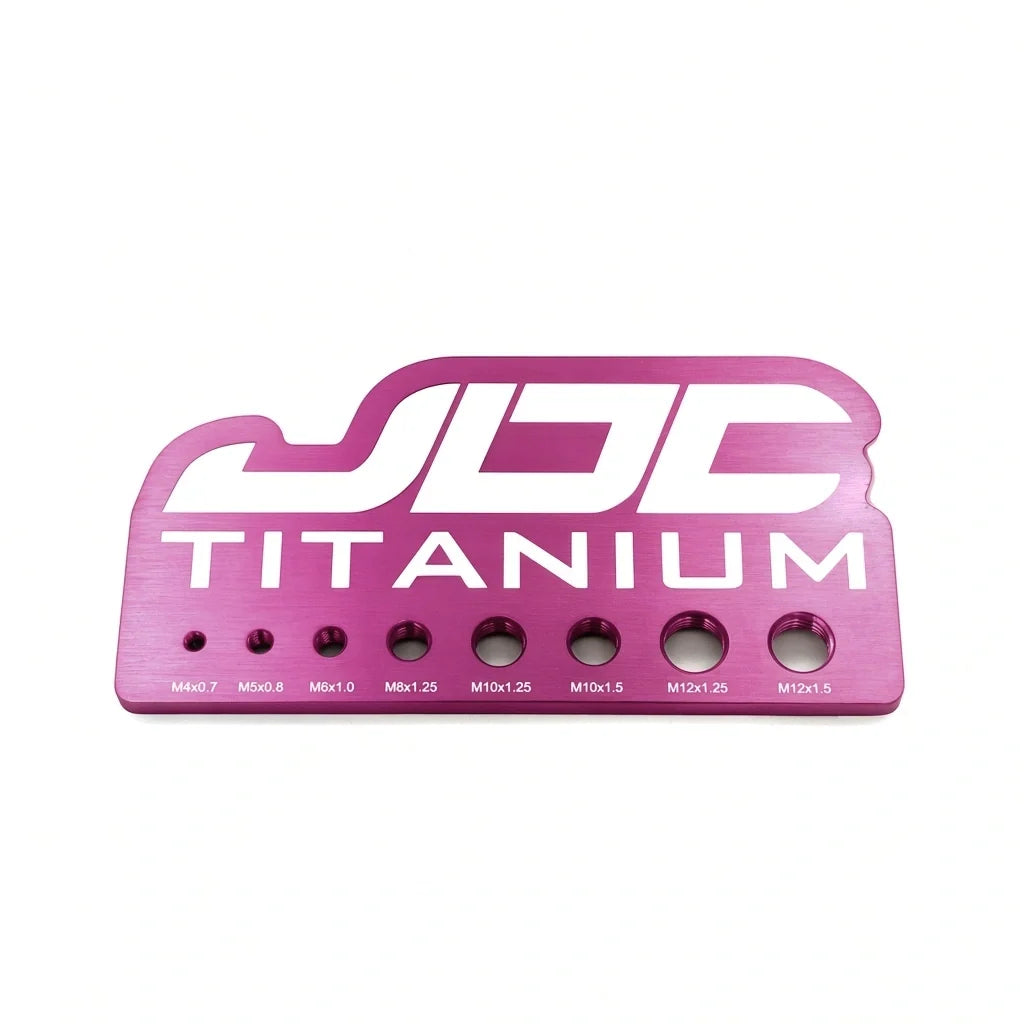 JDC Titanium Bolt Measuring Gauge - The Perfect Tool to Help You Measure Your Bolts! - Graveyard Performance