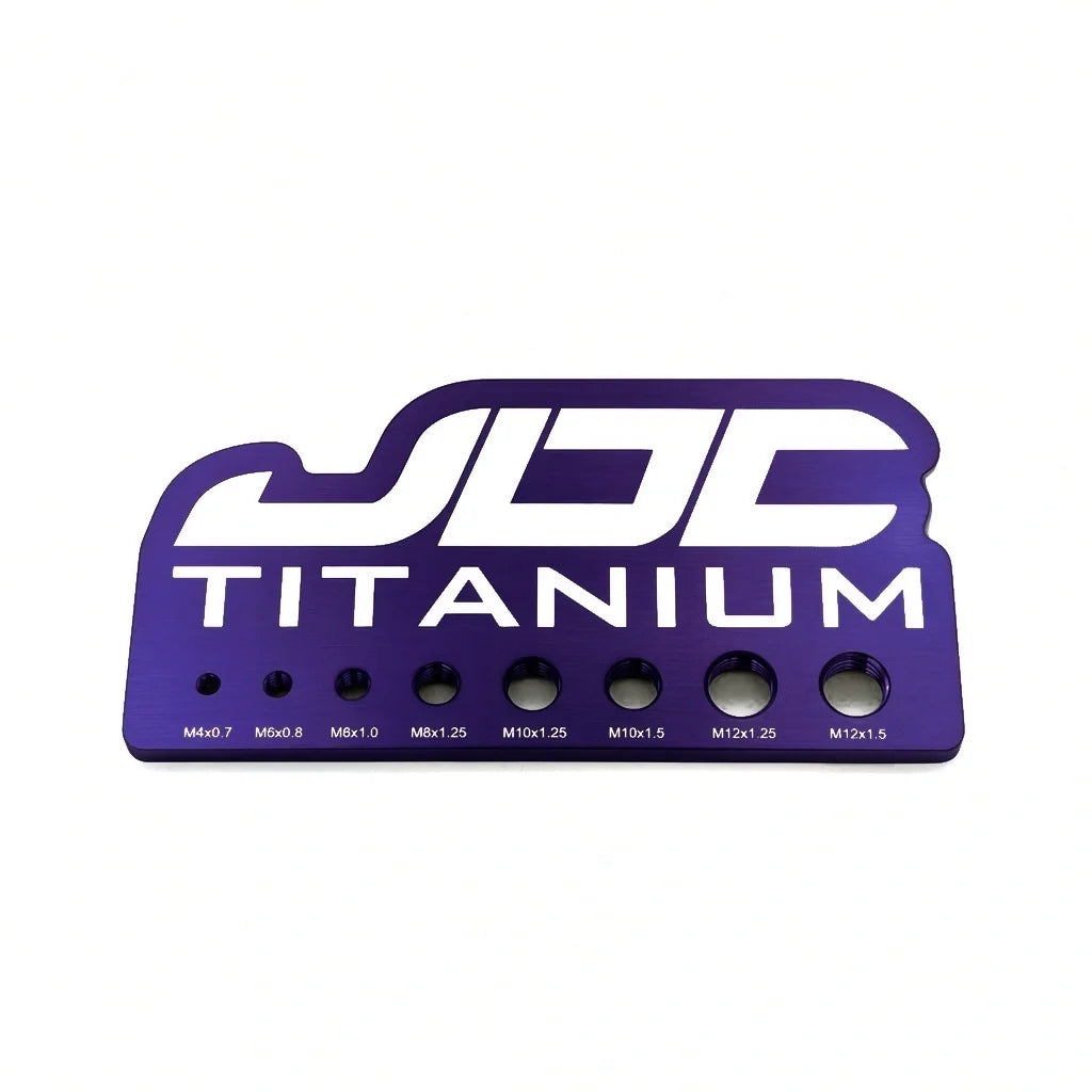 JDC Titanium Bolt Measuring Gauge - The Perfect Tool to Help You Measure Your Bolts! - Graveyard Performance