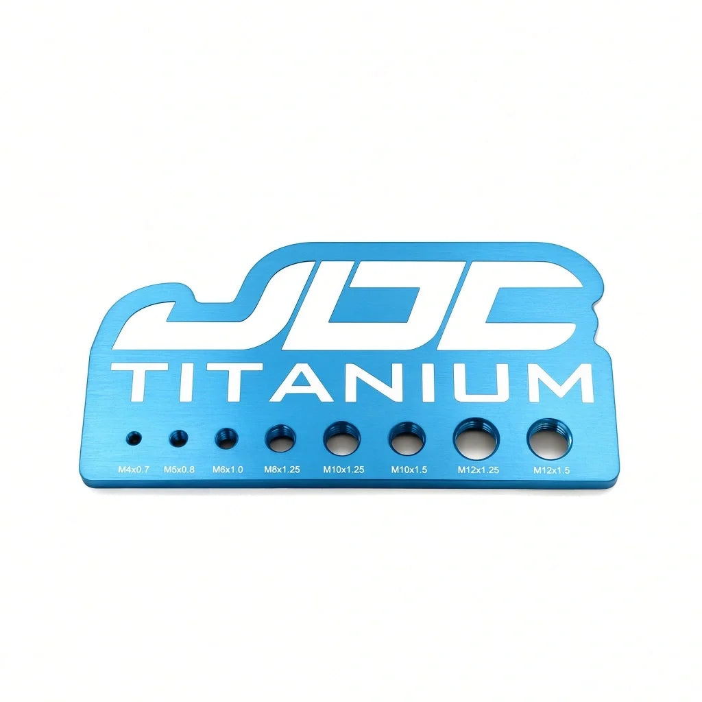 JDC Titanium Bolt Measuring Gauge - The Perfect Tool to Help You Measure Your Bolts! - Graveyard Performance