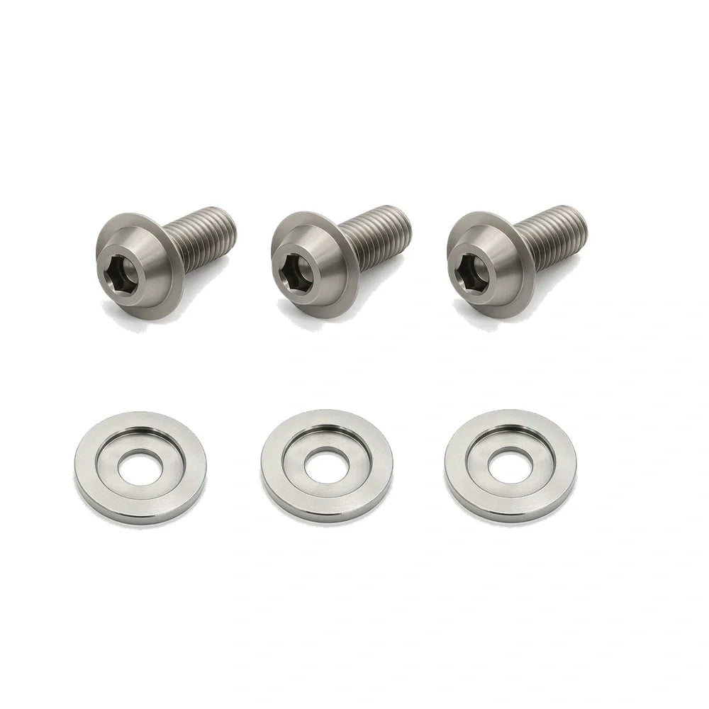 JDC Titanium Coolant Reservoir Bracket Hardware Kit | 2014-2020 BMW F80 M3/M4