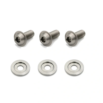 JDC Titanium Coolant Reservoir Bracket Hardware Kit | 2014-2020 BMW F80 M3/M4