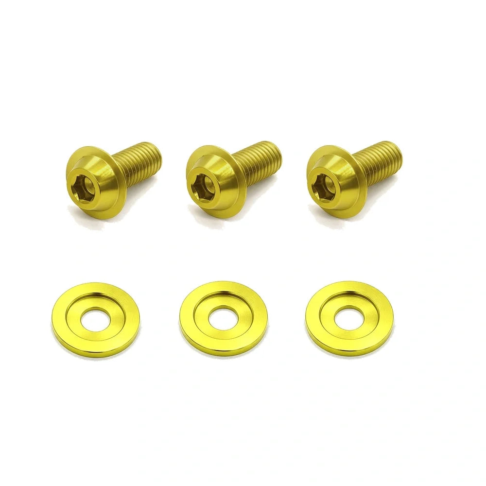 JDC Titanium Coolant Reservoir Bracket Hardware Kit | 2014-2020 BMW F80 M3/M4