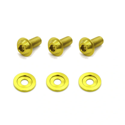 JDC Titanium Coolant Reservoir Bracket Hardware Kit | 2014-2020 BMW F80 M3/M4