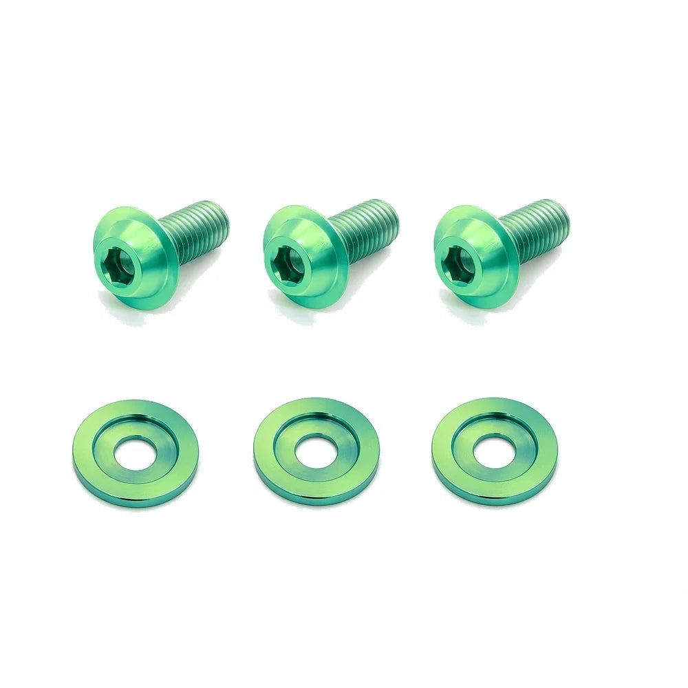 JDC Titanium Coolant Reservoir Bracket Hardware Kit | 2014-2020 BMW F80 M3/M4