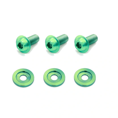 JDC Titanium Coolant Reservoir Bracket Hardware Kit | 2014-2020 BMW F80 M3/M4