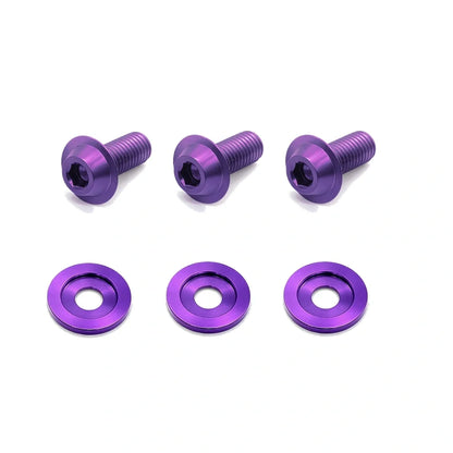 JDC Titanium Coolant Reservoir Bracket Hardware Kit | 2014-2020 BMW F80 M3/M4