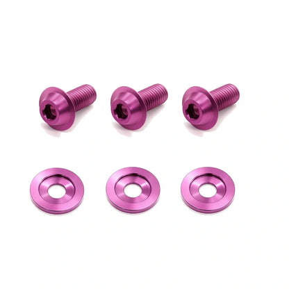 JDC Titanium Coolant Reservoir Bracket Hardware Kit | 2014-2020 BMW F80 M3/M4