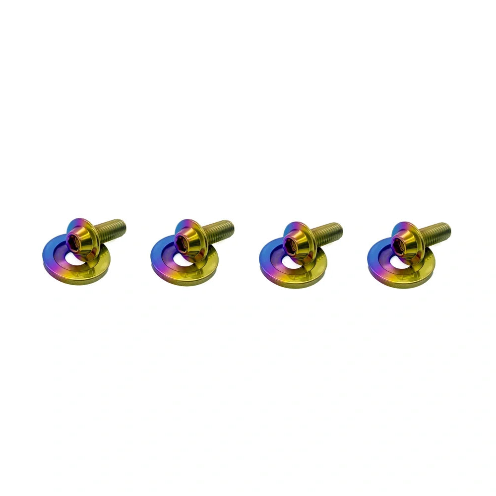 JDC Titanium Fender Shroud Mounting Hardware Kit | 2015-2021 Subaru WRX/STi - Graveyard Performance