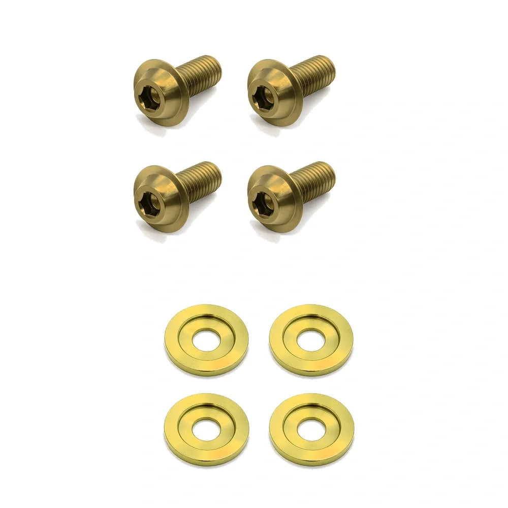 JDC Titanium Rear Bumper Hardware Kit | 2017-2021 Honda Civic Type-R - Graveyard Performance