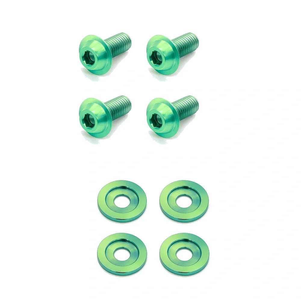 JDC Titanium Rear Bumper Hardware Kit | 2017-2021 Honda Civic Type-R - Graveyard Performance
