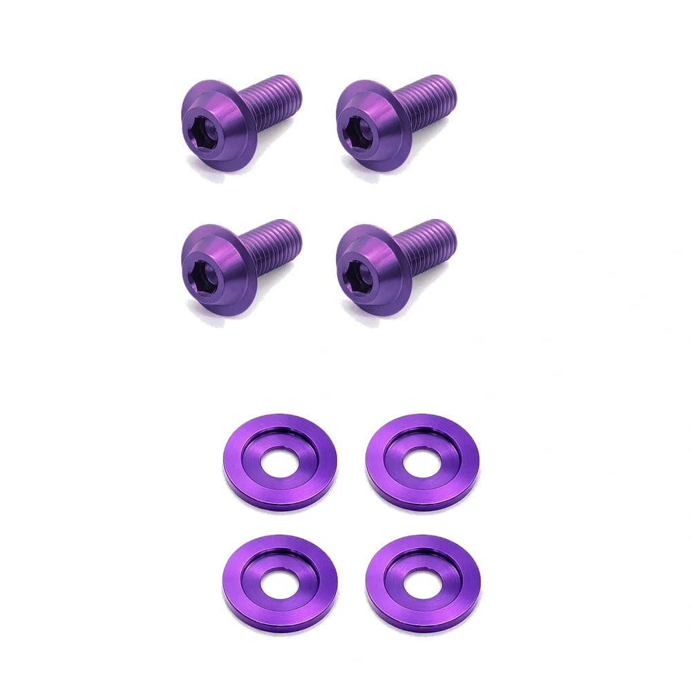 JDC Titanium Rear Bumper Hardware Kit | 2017-2021 Honda Civic Type-R - Graveyard Performance