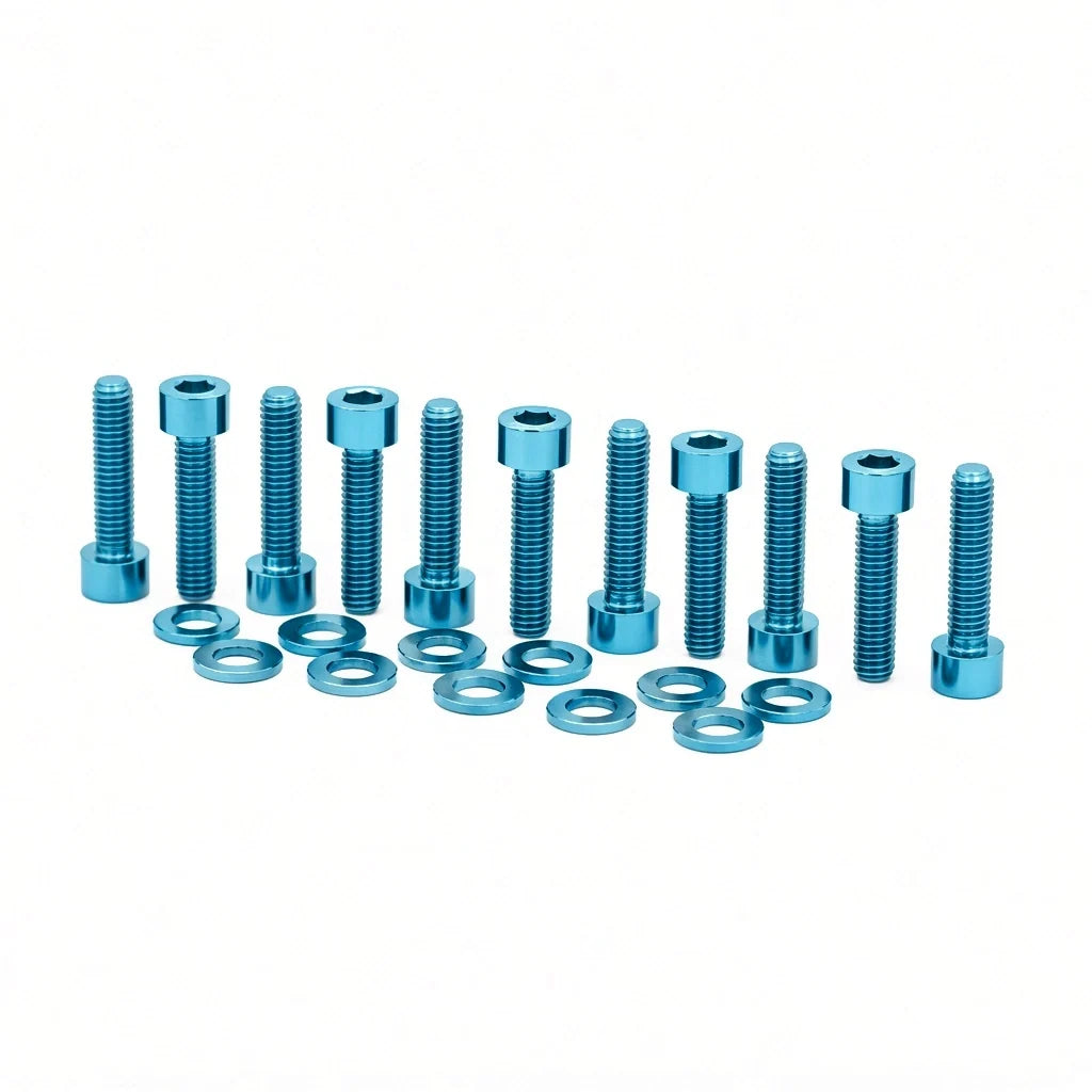 JDC Titanium SST Transmission Pan Hardware Kit | Mitsubishi Evo X SST - Graveyard Performance