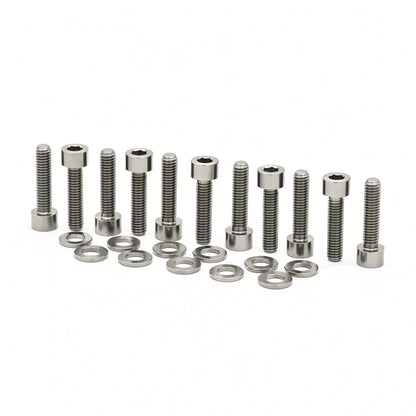 JDC Titanium SST Transmission Pan Hardware Kit | Mitsubishi Evo X SST - Graveyard Performance