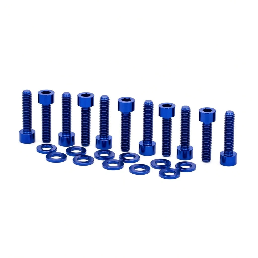 JDC Titanium SST Transmission Pan Hardware Kit | Mitsubishi Evo X SST - Graveyard Performance