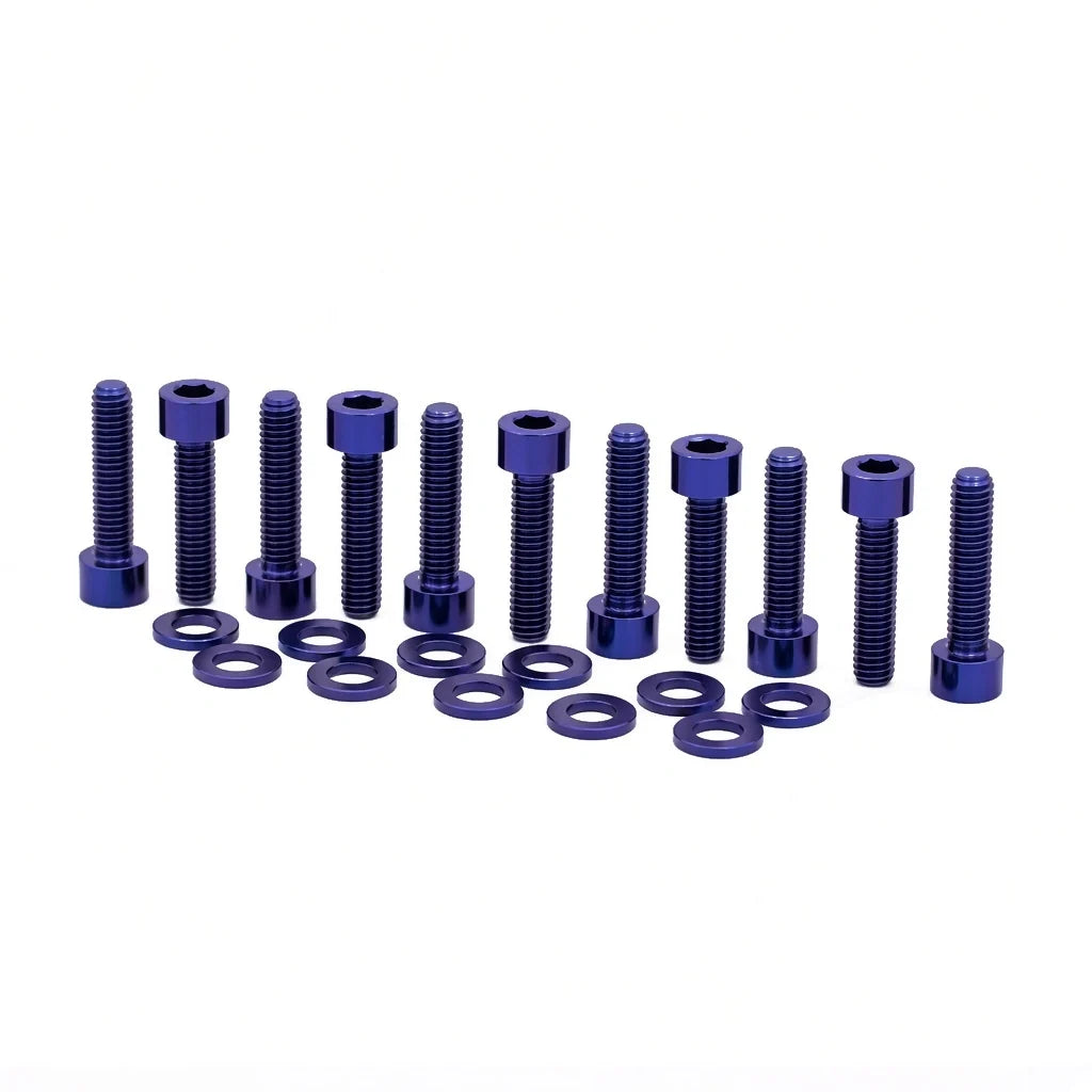 JDC Titanium SST Transmission Pan Hardware Kit | Mitsubishi Evo X SST - Graveyard Performance