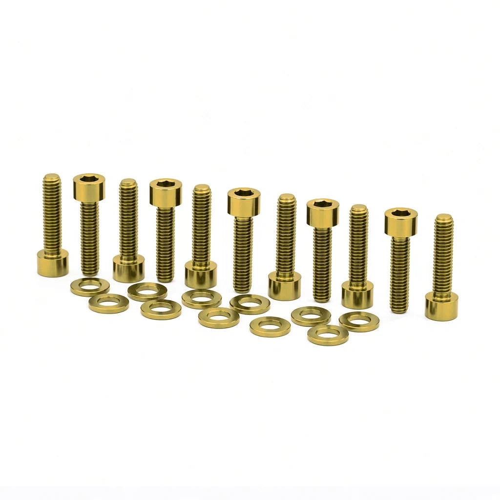 JDC Titanium SST Transmission Pan Hardware Kit | Mitsubishi Evo X SST - Graveyard Performance
