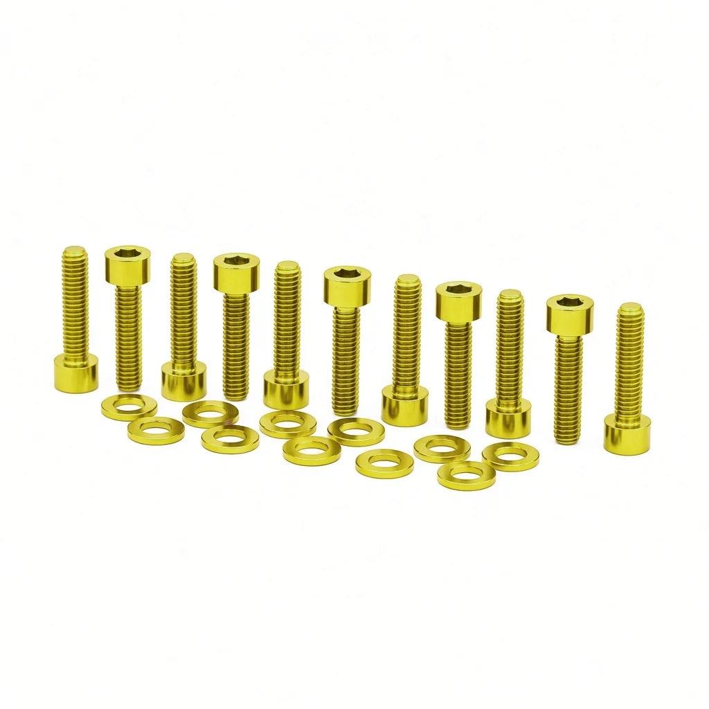 JDC Titanium SST Transmission Pan Hardware Kit | Mitsubishi Evo X SST - Graveyard Performance