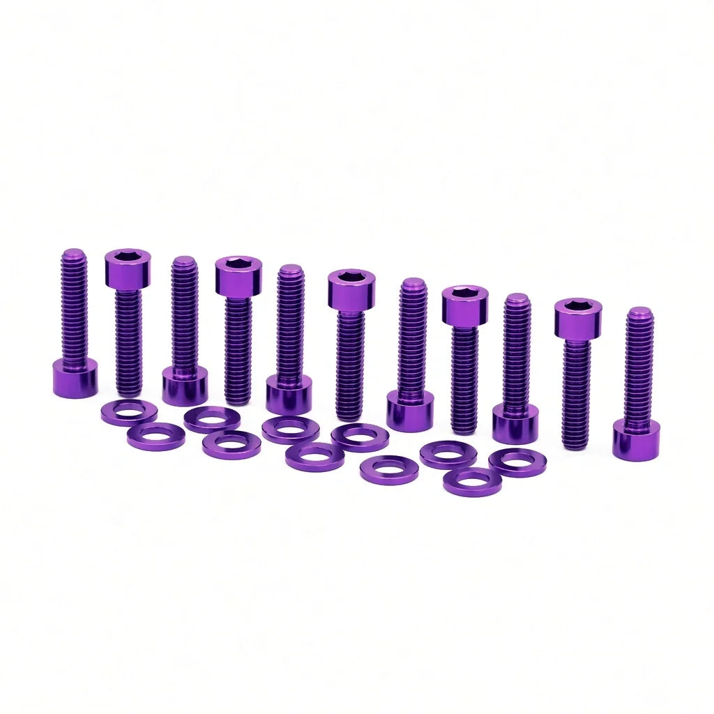 JDC Titanium SST Transmission Pan Hardware Kit | Mitsubishi Evo X SST - Graveyard Performance
