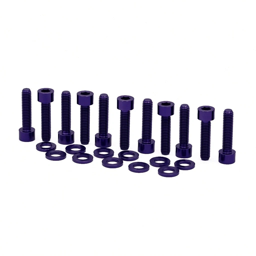 JDC Titanium SST Transmission Pan Hardware Kit | Mitsubishi Evo X SST - Graveyard Performance