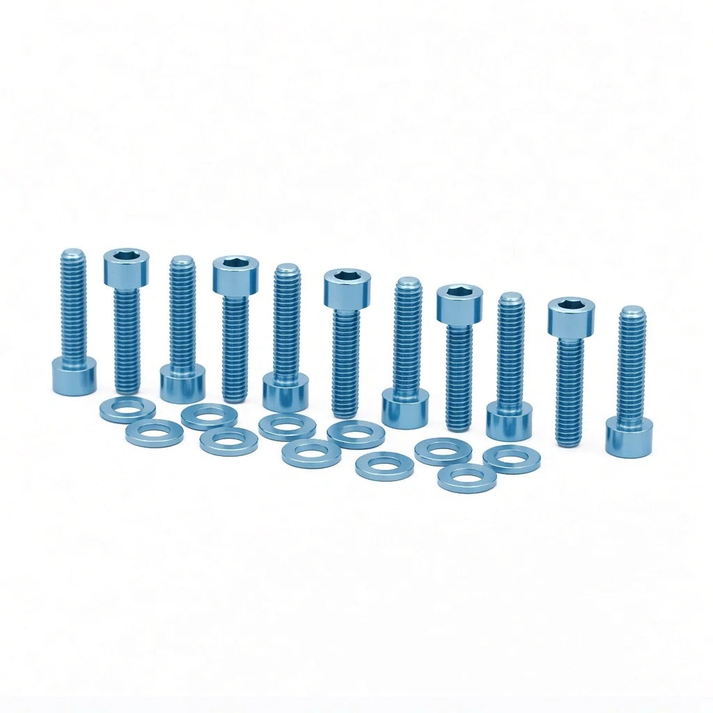 JDC Titanium SST Transmission Pan Hardware Kit | Mitsubishi Evo X SST - Graveyard Performance