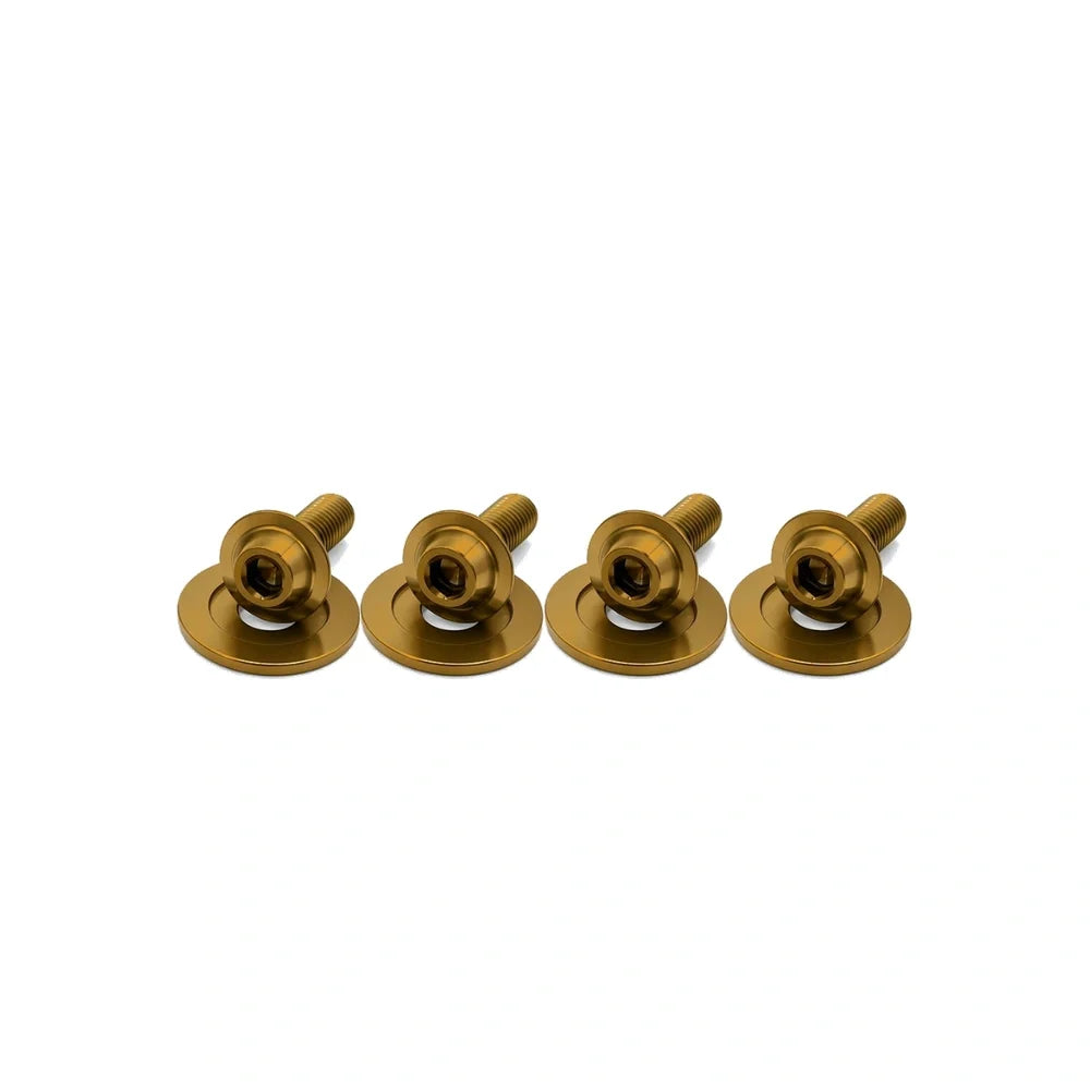 JDC Titanium Trunk Bracket Hardware Kit | Nissan R35 GT-R - Graveyard Performance