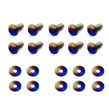 JDC Titanium Trunk Bump Stop Hardware | 2023+ FL5 Civic Type R - Graveyard Performance