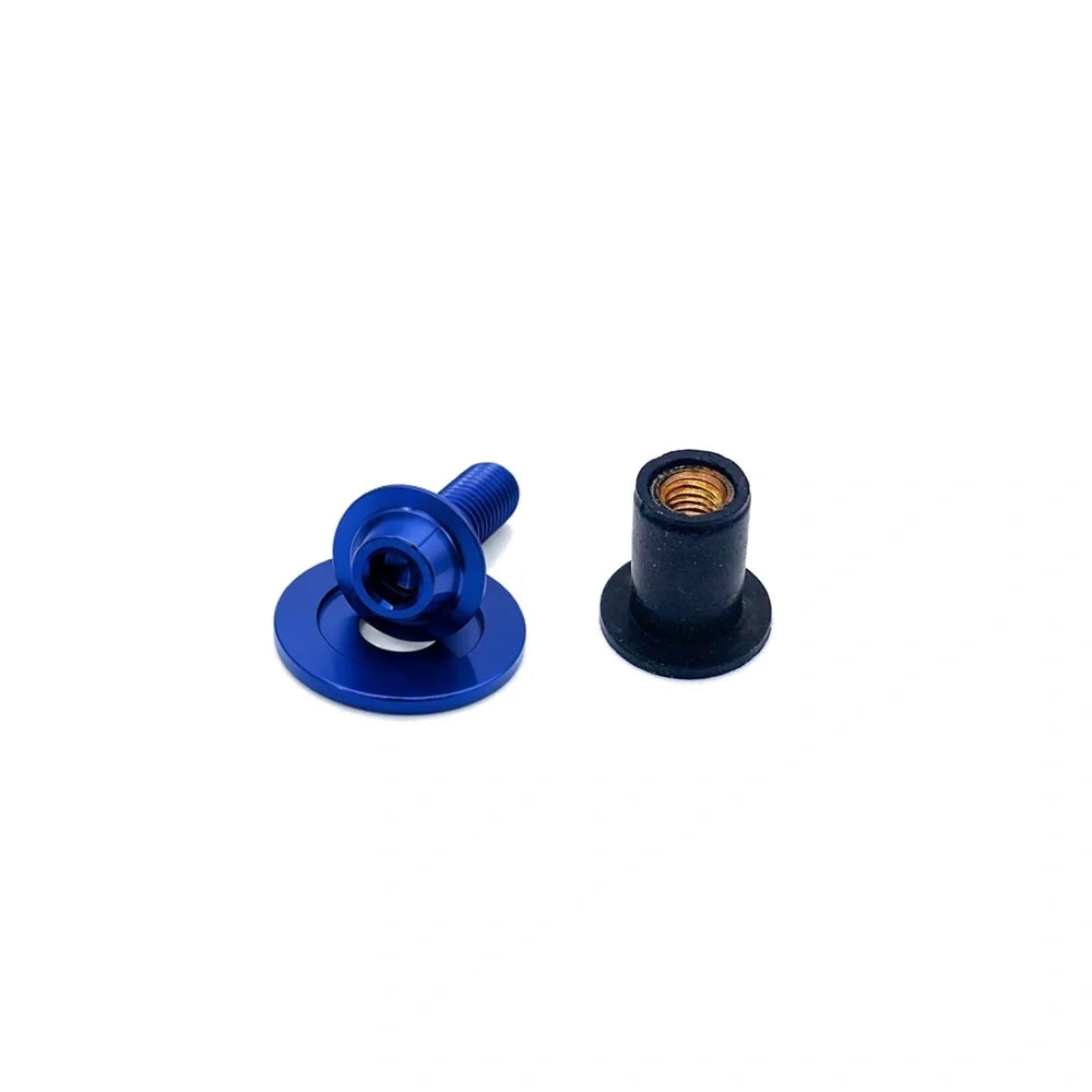 JDC Titanium Washer Fluid Pop Clip Replacement Hardware | 2023+ FL5 Civic Type R - Graveyard Performance