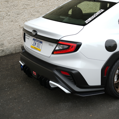 JDMuscle [22-25 WRX] Rear Diffuser V2