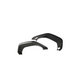 JDMuscle [22-25 WRX] Tanso Dry Carbon Fiber Exhaust Finisher Trim Covers w/ Gloss Finish