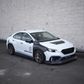 JDMuscle [22-25 WRX] Carbon Fiber FMIC Reverse Hood Scoop V2