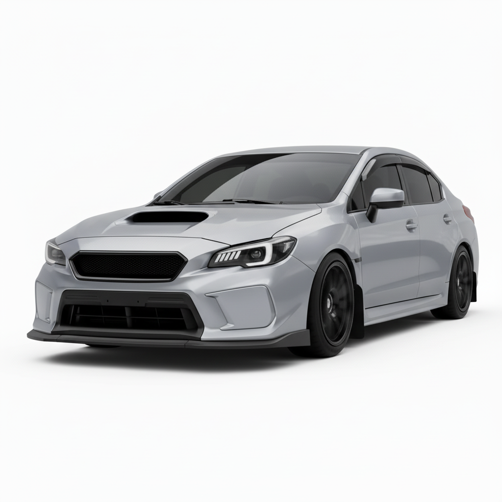 JDMuscle [18-21-WRX/STI] Fog Light Covers - Paint Matched / Gloss Black