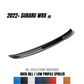 JDMuscle [22-25 WRX] STI Style Duck Bill Spoiler-Paint Matched/Gloss Black