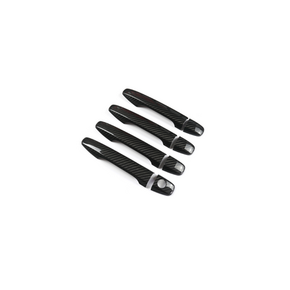 JDMuscle [15-21 WRX/STI] Carbon Fiber Door Handle Covers - Graveyard Performance