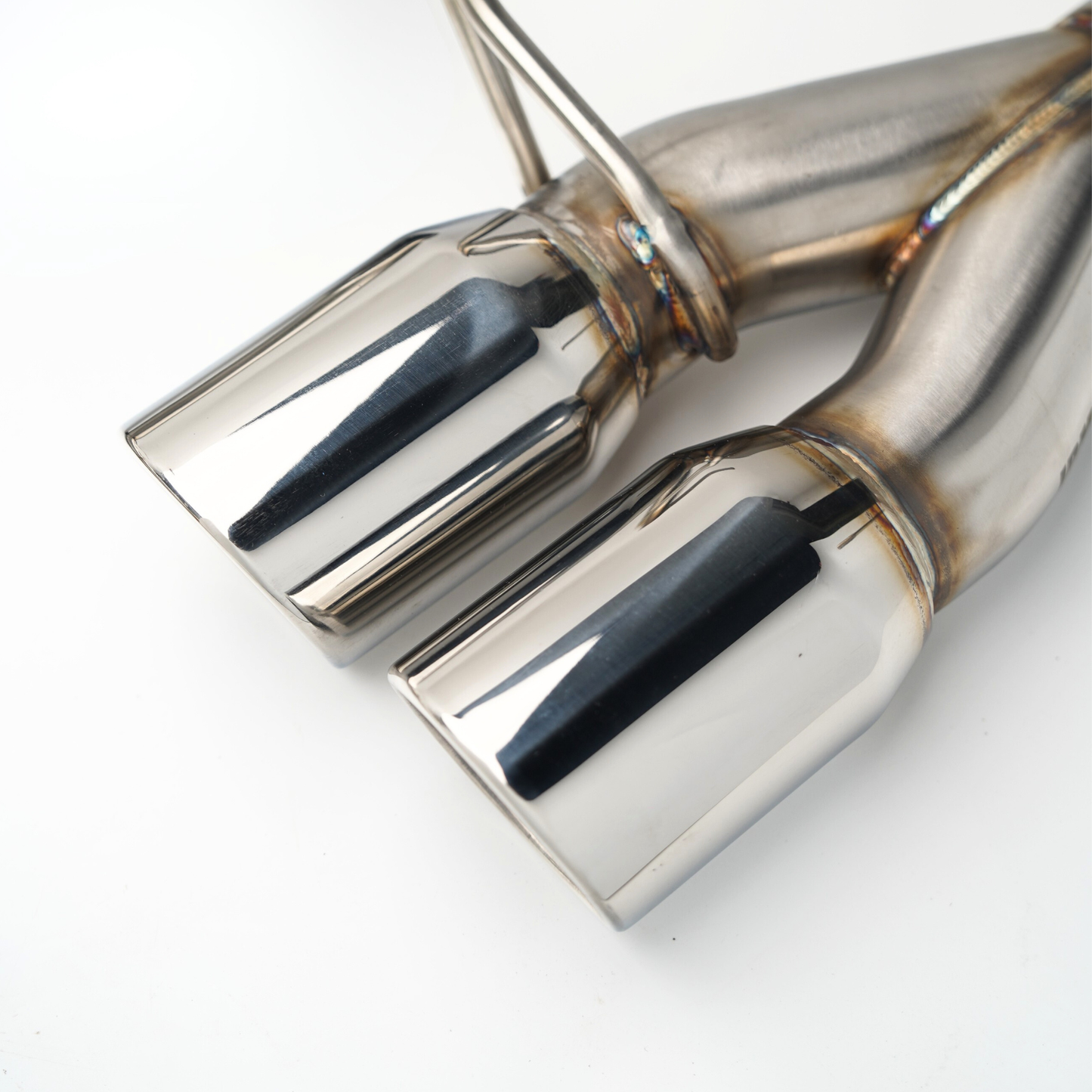 JDMuscle 22-25 WRX VB 4" Quad Exit Axle Back Muffler Delete Exhaust