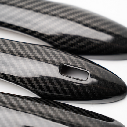 JDMuscle [23-24 Toyota GR Corolla] Carbon Fiber Door Handle Covers (4PC)