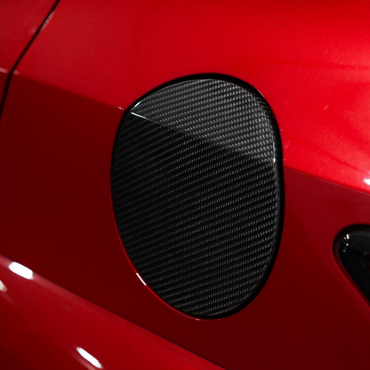 JDMuscle [23-24 Toyota GR Corolla] Carbon Fiber Fuel Door Cover