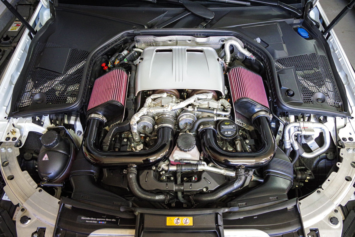 BMS Mercedes-Benz C63 AMG, C63s AMG, & GLC63 AMG Dual Intakes