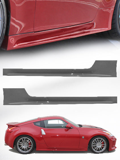 Stillen 370Z Z34 Side Skirt Set Unpainted For 09-20 Nissan 370Z Z34