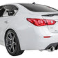 Stillen Infiniti Q50 Rear Diffuser Matte Black For 14-17 Infiniti Q50