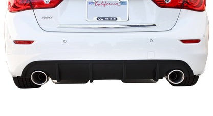 Stillen Infiniti Q50 Rear Diffuser Unpainted For 14-17 Infiniti Q50