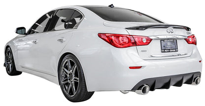 Stillen Infiniti Q50 Rear Diffuser Unpainted For 14-17 Infiniti Q50