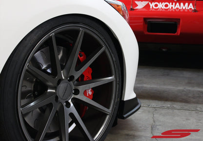 Stillen Infiniti Q50 Sport Front Splitter Matte Black For 14-17 Infiniti Q50 Sport