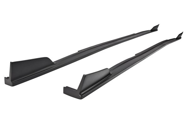 Stillen Infiniti Q50 Side Skirts Matte Black For 14-17 Infiniti Q50