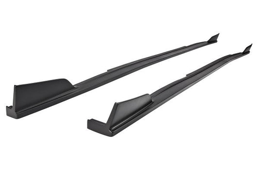 Stillen Infiniti Q50 Side Skirts Matte Black For 14-17 Infiniti Q50