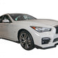 Stillen Infiniti Q50 Side Skirts Matte Black For 14-17 Infiniti Q50
