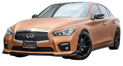 Stillen Infiniti Q50 Side Skirts Matte Black For 14-17 Infiniti Q50