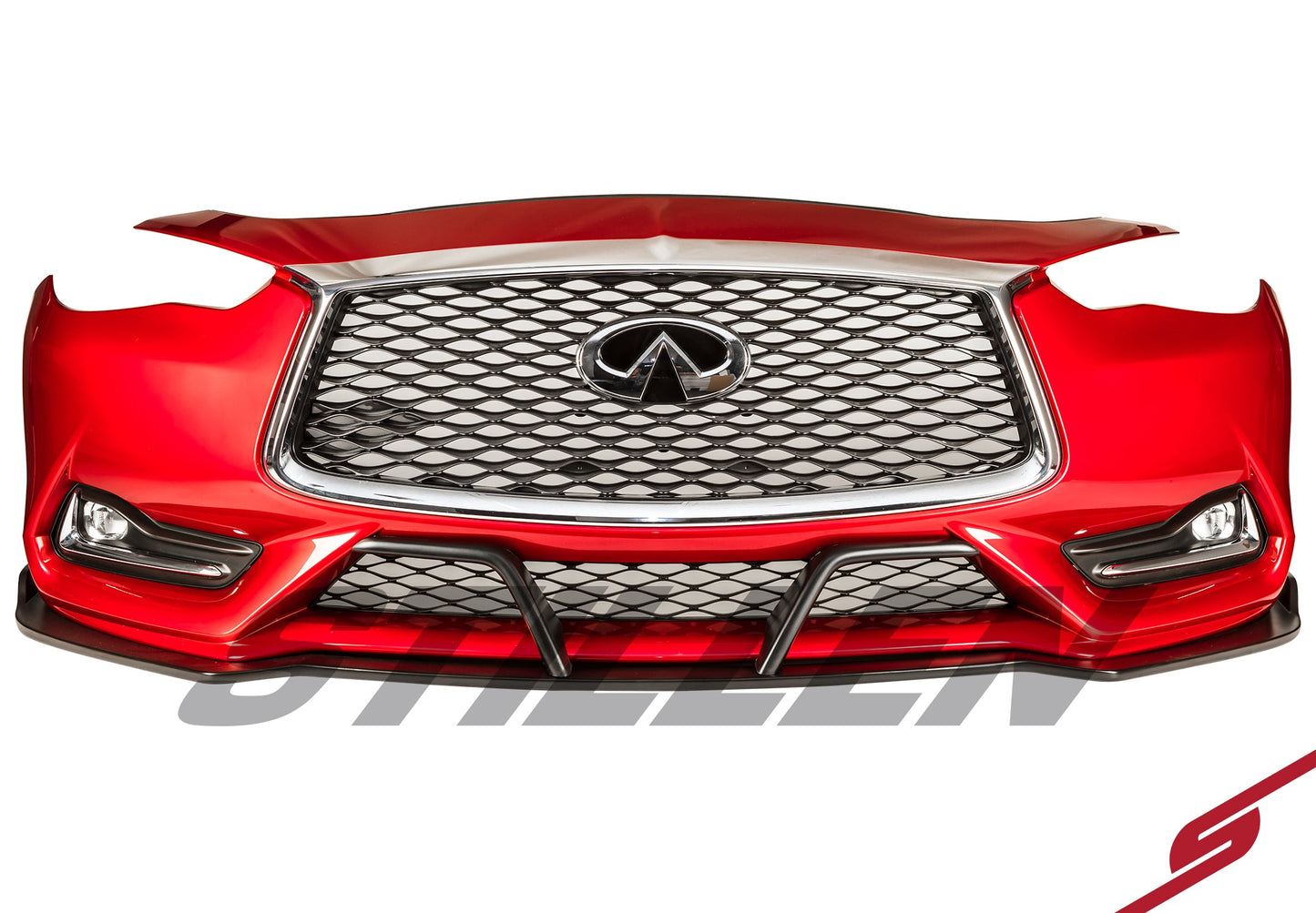 Stillen Infiniti Q60 Front Splitter & Winglets For 17-21 Infiniti Q60