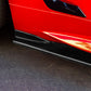 Stillen Infiniti Q60 Side Skirts & Rear Corners Matte Black For 17-22 Infiniti Q60